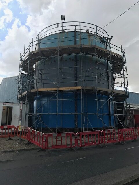 radius scaffolding project in barnsley